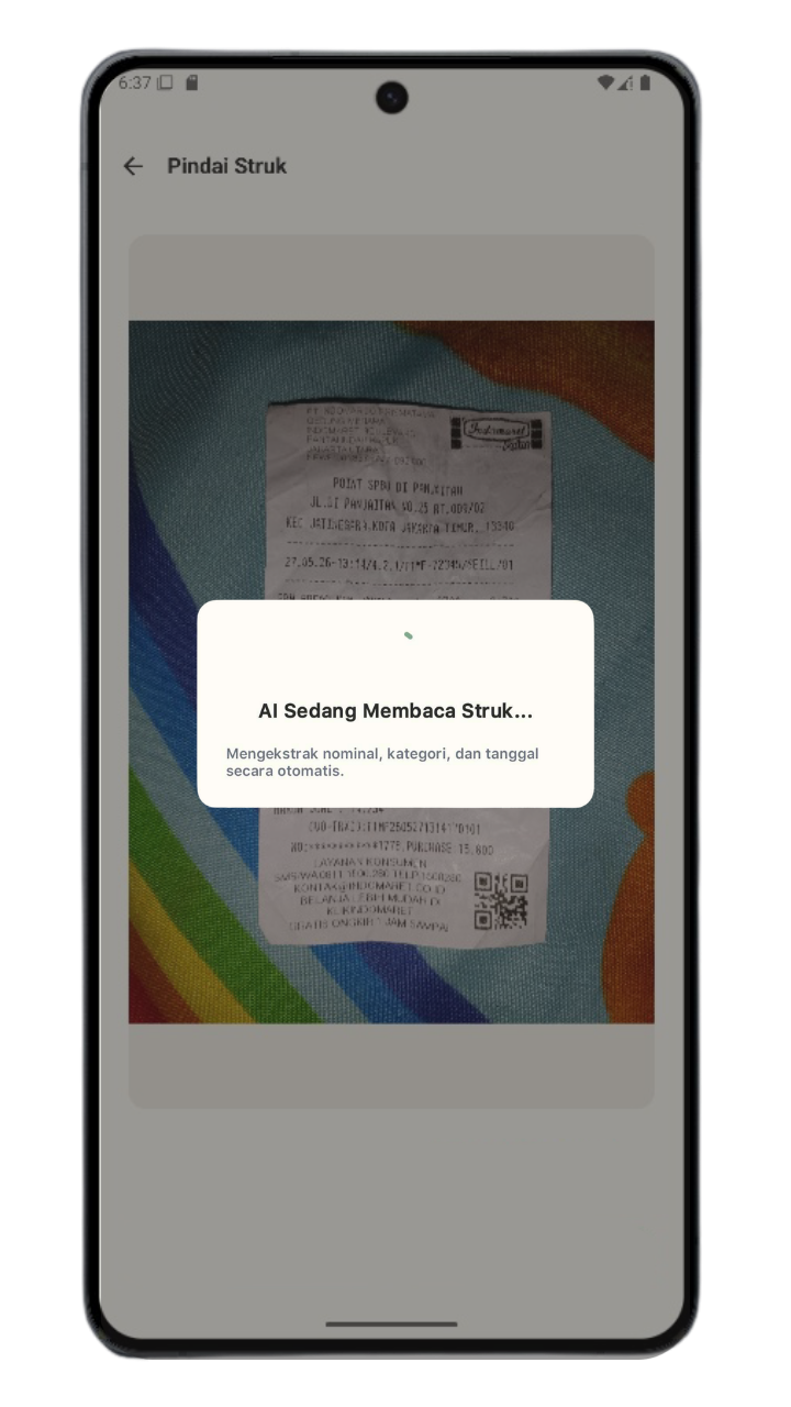 Scan Struk (OCR)